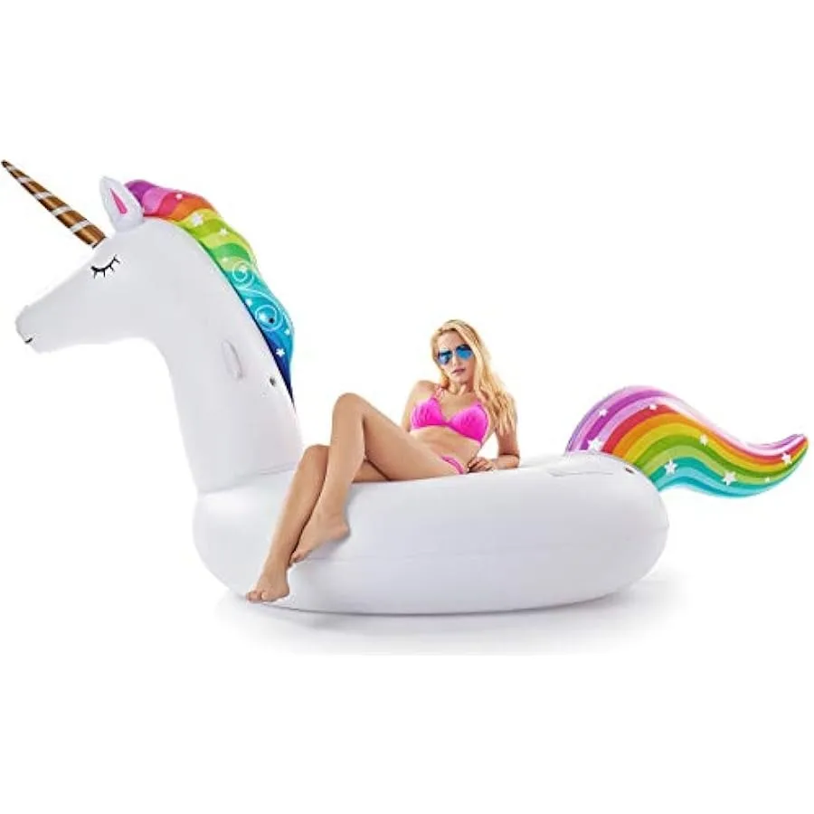 Piscina inflável gigante de unicórnio de Jasonwell Float Ride e tubo flutuante de piscina de dinossauro inflável Jasonwell