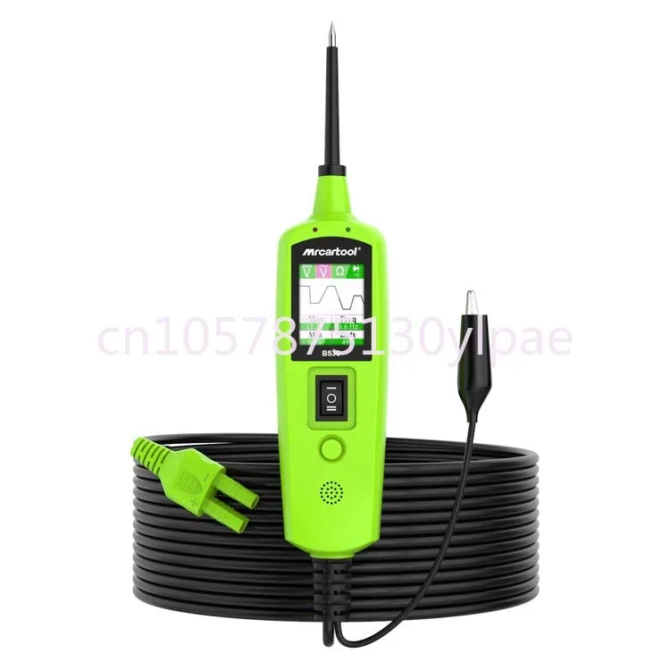 

Car Circuit Tester for Car Diagnostic Tool with Flashlight B530 New Arrival 12V/24V Automotive Power Probe