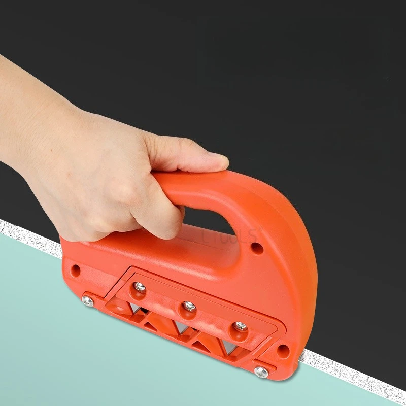 

45° 60° Gypsum Board Chamfering Machine Durable Plastic Angle Planer Multifunction Woodworking Manual Trimming Auxiliary Tools