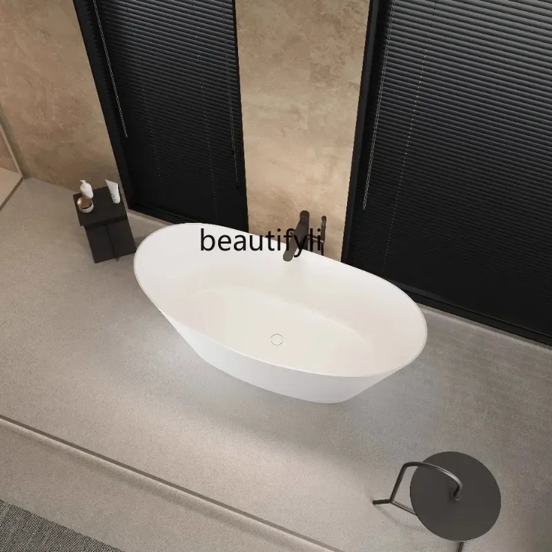 PMMA polymer free-standing bathtub family hotel integrated double bathtub