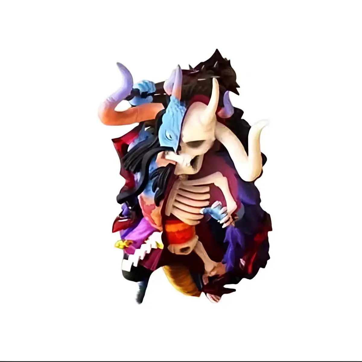 One Piece Wano Country Onigashima Battle Series Blind Box Cool One Piece Mystery Box Anime Model Decor Raccogliere regali creativi