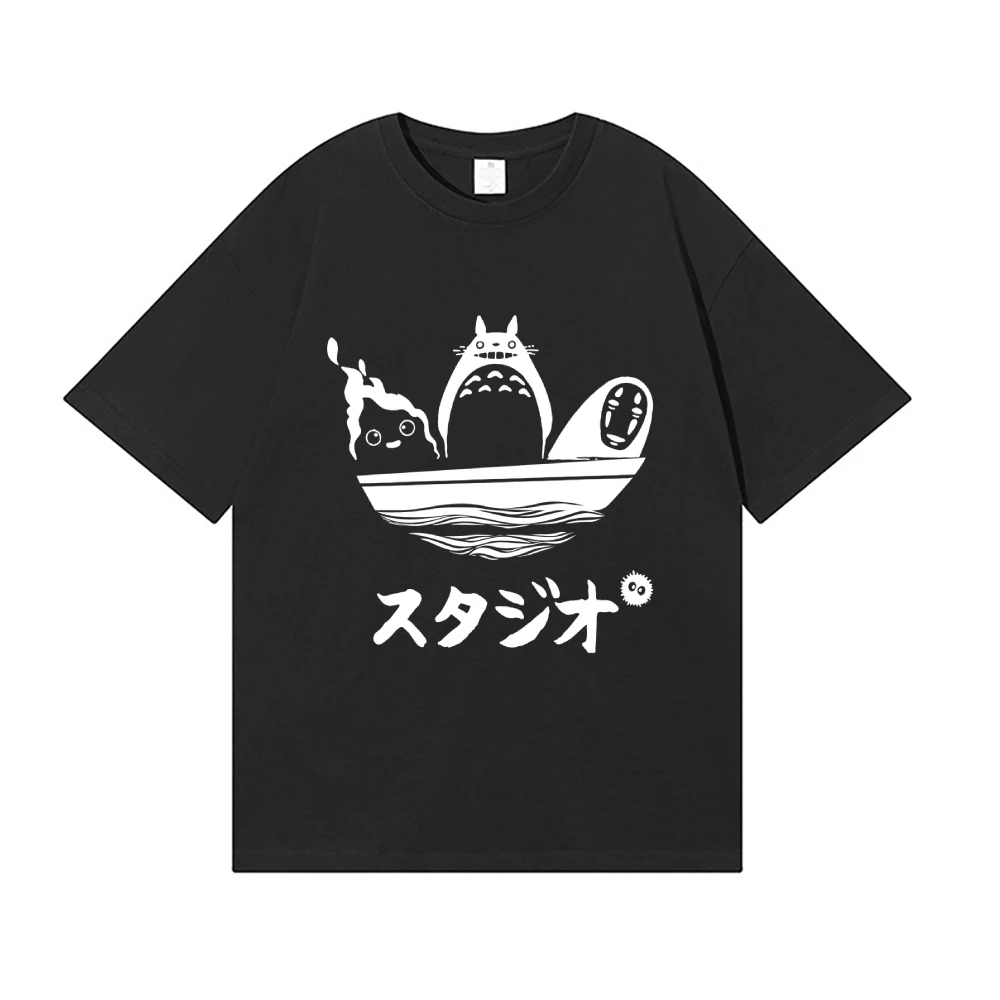 Japanese Anime Style Classic T-shirt for Men and Women, New Men's Shirt for Casual Street Style Fashion, Outdoor Sports Outfit