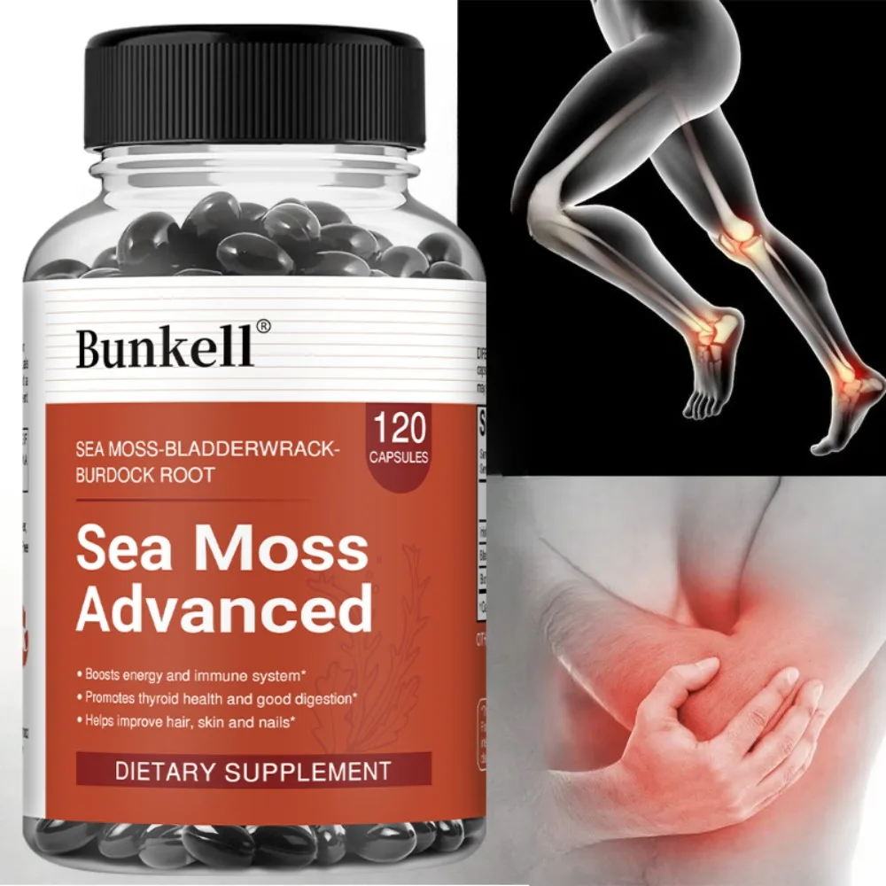 Sea Moss - Supports Skin and Joint Health, Intestinal Cleansing & Thyroid Function, Improves Immunity