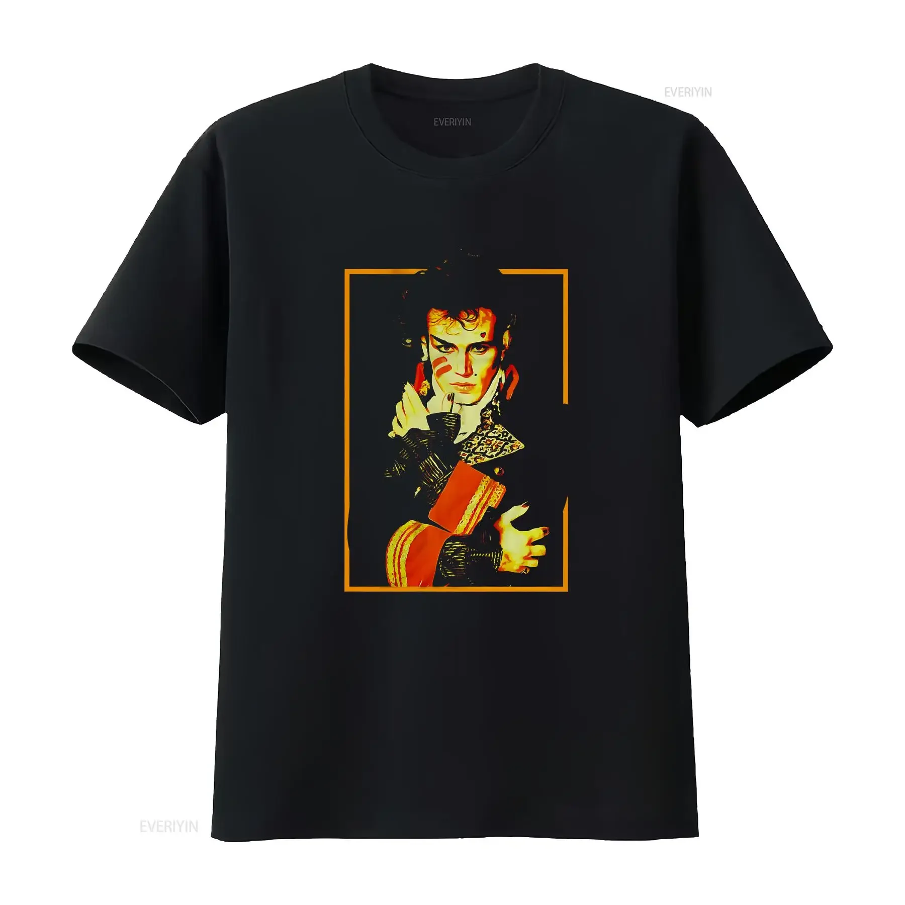 Charming Adam The ants T Shirt Stand and Deliver Ant Rap Retro Classic vintage Washed Top For Everyday Wear designer clothes
