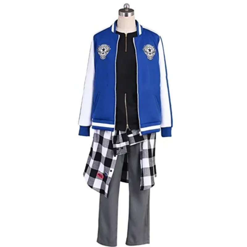 

Japanese Voice Actor Division Rap Battle Yamada Nirou Jiro Hypnosis Mic Buster Bros!!! MC.M.B Cosplay Costume Wig Shirt