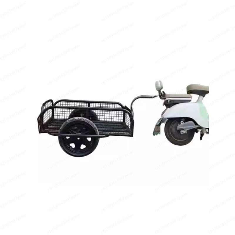 New trailer outdoor pulling truck rear hanging small trailer stall pulling goods tricycle