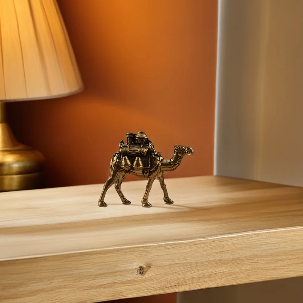 

2Pcs Eid Mubarak Ramadan Decorations Vintage Camel Ornaments Middle East Style Realistic Animal Figures Home Desktop Decor