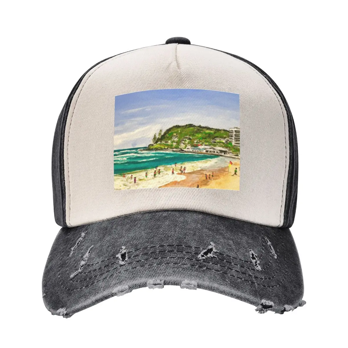 Burleigh Heads Summer Baseball Cap Luxury Cap Dropshipping Sunhat For Women 2025 Men's