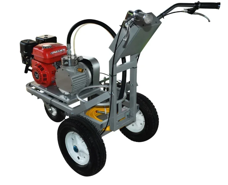 Hand push two-component road spraying marking paint machine