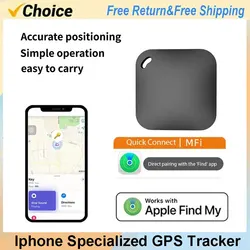 Mini Tracking Device For Apple Find My Smart Tag Child Finder Pet Car Lost Tracker Smart Bluetooth Tracker IOS System pk airtag