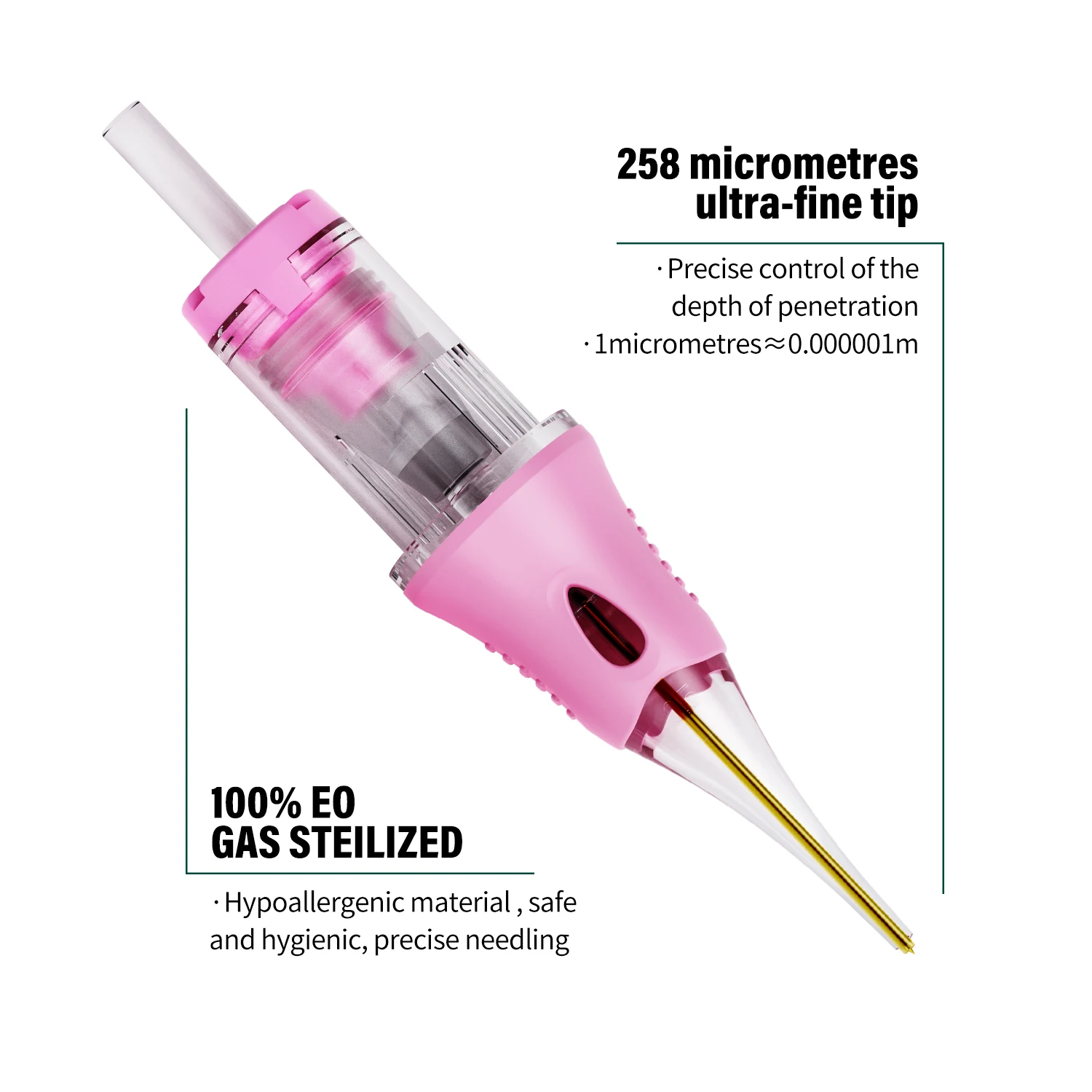 

10 шт., нано-иглы для татуировки, картриджные иглы для татуировки, микроблейдинг, инструмент для перманентного макияжа, тату-машинка для картриджа, ручка