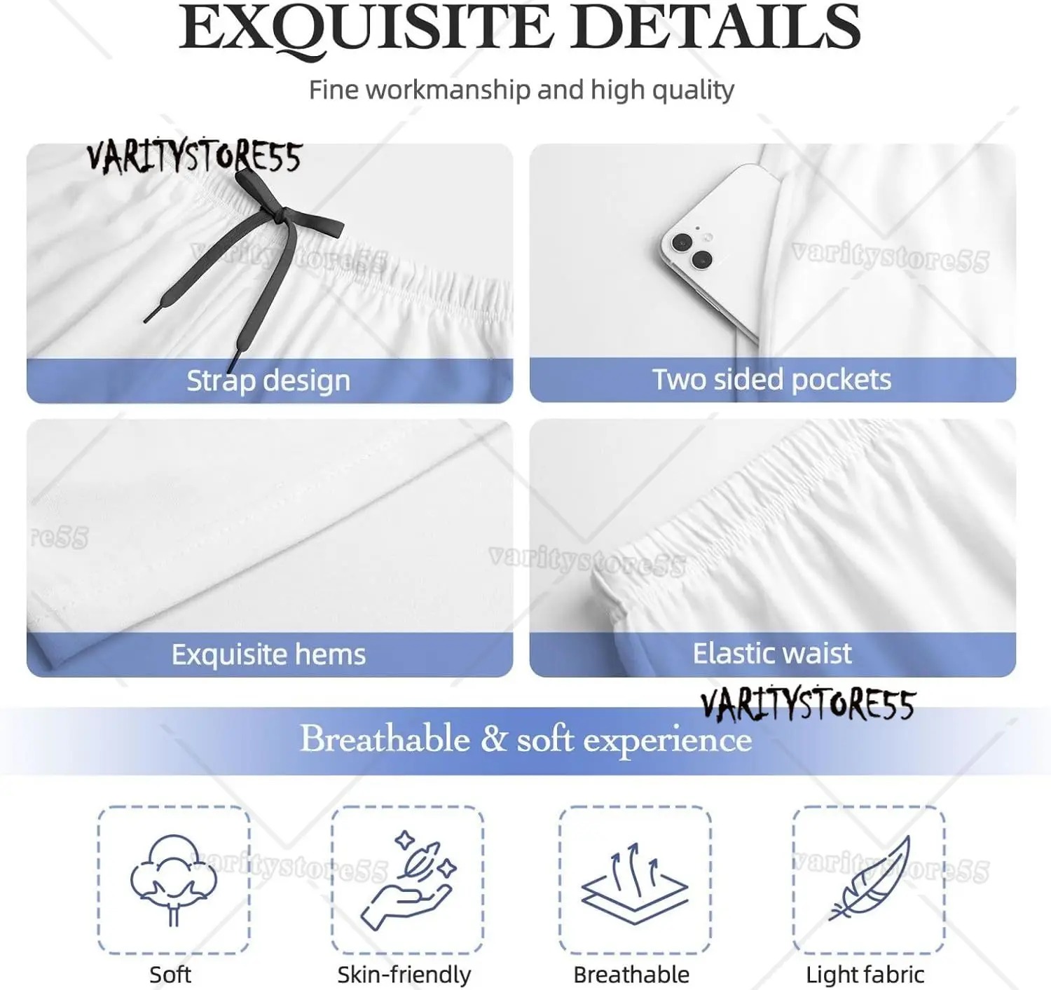 ملابس نوم رجالية من Dog Lovers Florals ملابس نوم فضفاضة وناعمة ومريحة مع جيوب #6