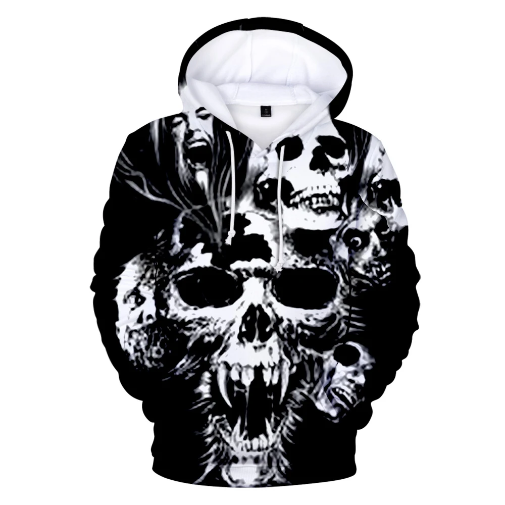 

Ghost Doll Pullovers Clothes Streetwear Hoodies Sweatshirts 3D Print Women Men Kids Casual Long Hooded Regular Polyester Causal