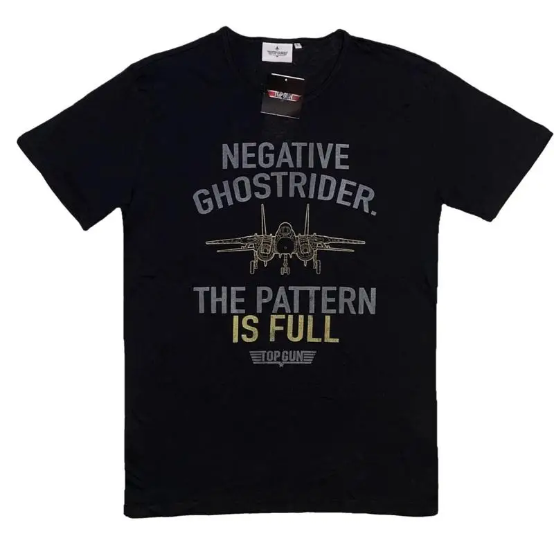 

Top Gun Men's Jet Nagative Ghostrider Cotton T-Shirt L1 - Sz L