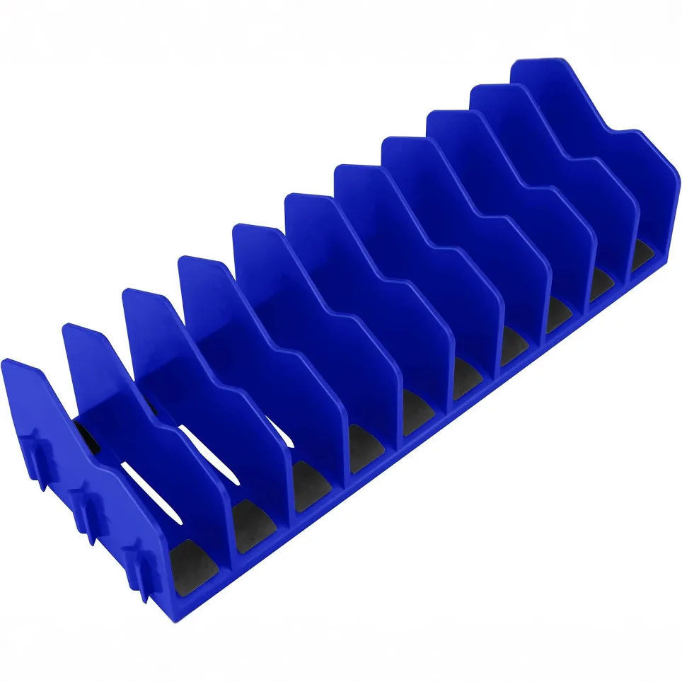Pliers storages racks 10-slot pliers cutter storage rack Non-slip removable
