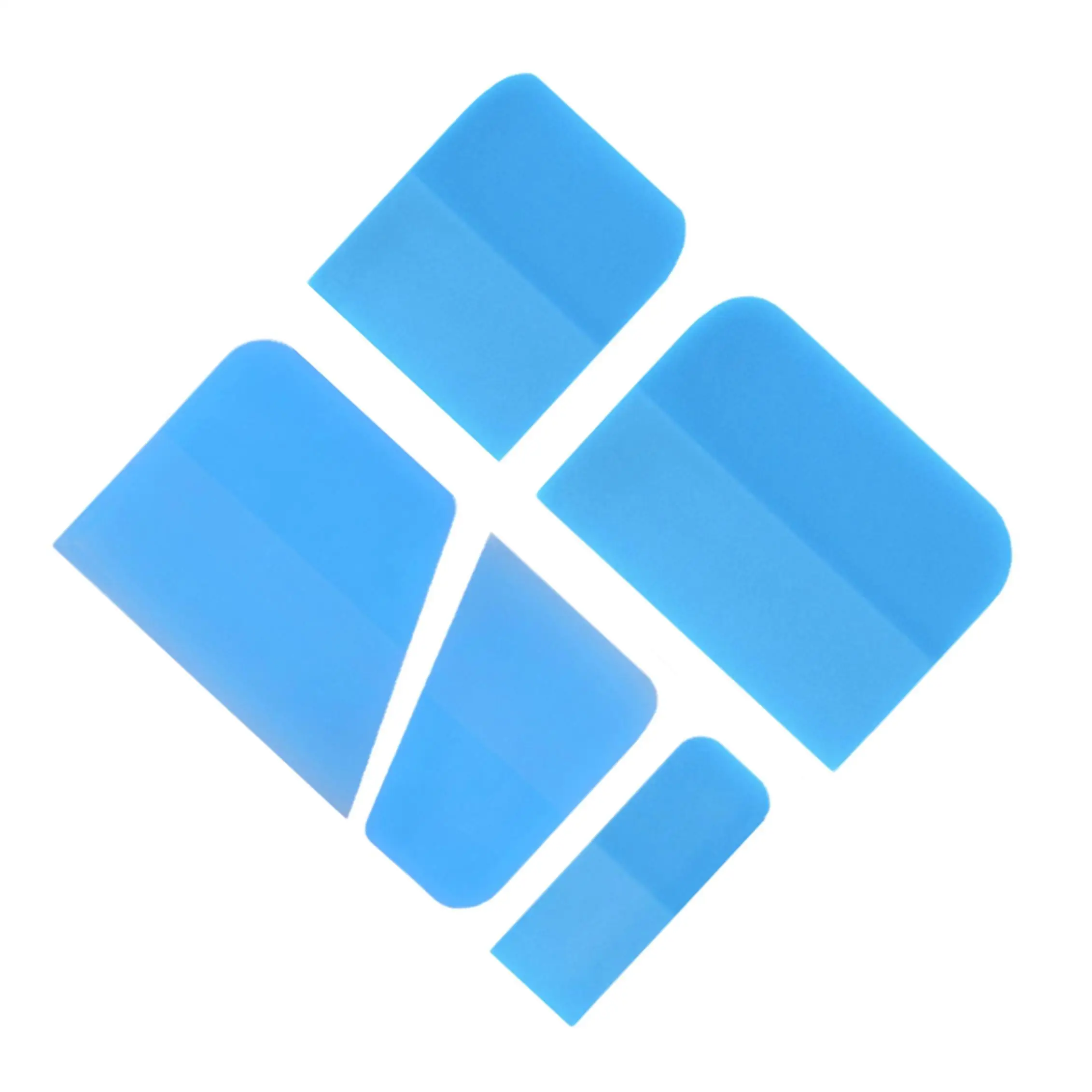 

5Pcs Generic PPF Squeegees Accessories for Mirror Paint Protection Film Pink