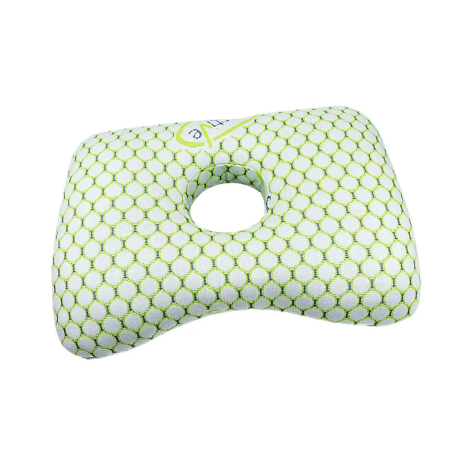 Office Comfortable Sleeping Pillow with Ear Hole Ergonomic Design Portable Pillow for Naps Beauty Salon Home and Travel