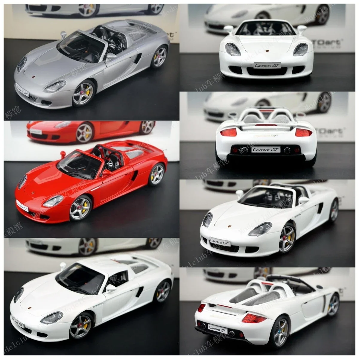 

Autoart 1:18 Carrera GT Simulation Limited Edition, все открытые металлические статические модели автомобиля из сплава, игрушка в подарок
