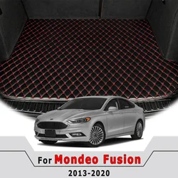 Car Trunk Mats For Ford Mondeo Fusion 2020 2019 2018 2017 2016 2015 2014 2013 Covers Cargo Liner Carpets Interior Accessories