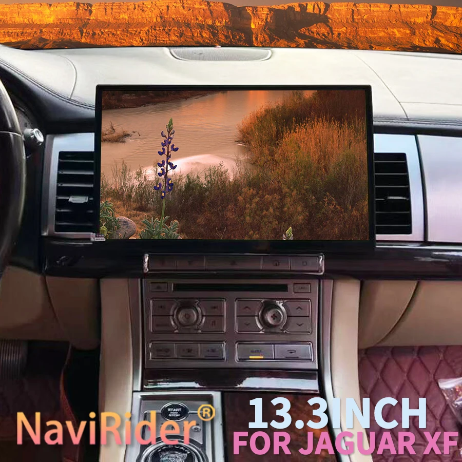 

Car Radio 13.3'' For Jaguar XF 2008 - 2015 X250 Android 15 Screen GPS Navigation Auto Stereo Multimedia Player Head Unit CarPlay