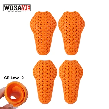 WOSAWE motocykl motor ochraniacze na ramię nałokietniki nakolanniki Anti-fall oddychająca kurtka motocrossowa sprzęt ochronny CE poziom 2