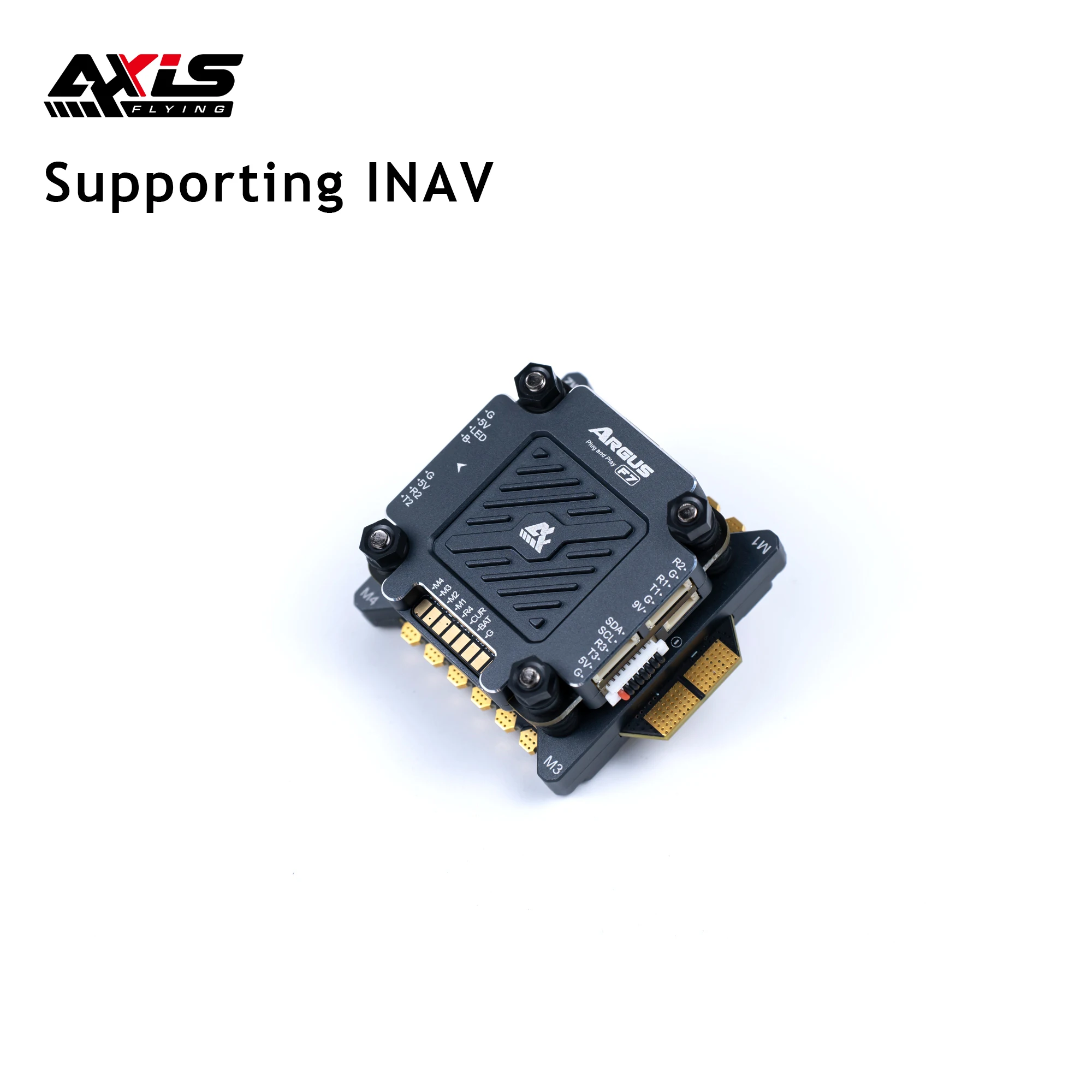 Imagem -06 - Axisflying-argus Pro Stack Flight Controller f7 96k 55a 65a Bl32 4in Esc 36s 30x30 mm Fpv Estilo Drone