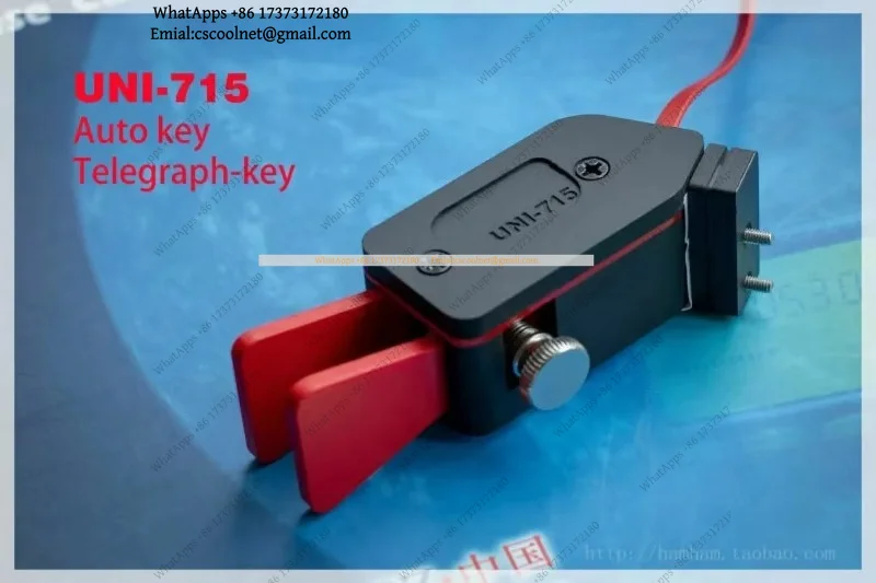 k06 UNI-715 Automatic Paddle Keyer CW Morse Code for HAM RADIO YAESU FT-817 FT-818 Accessories