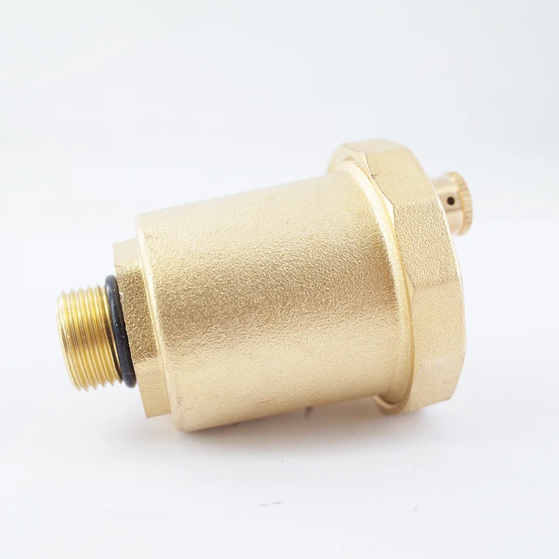 Brass Automatic Exhaust Valve 10bar DN10/15/20/25 3/8 1/2 3/4 1 inch Underfloor Heating Water Distributor Air Vent Valve