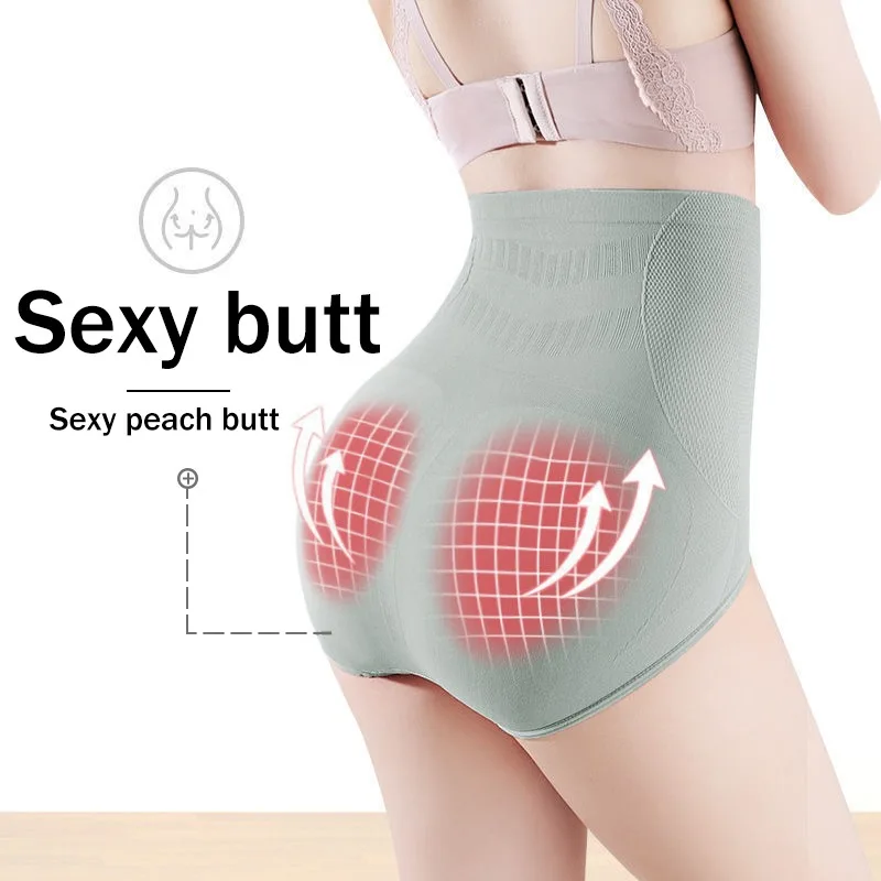 Shapers Women High Waist Slimming Panties Body Shaper Slimming Butt Lifter Shapewear Solid Underwear Tummy Control Panties 2023