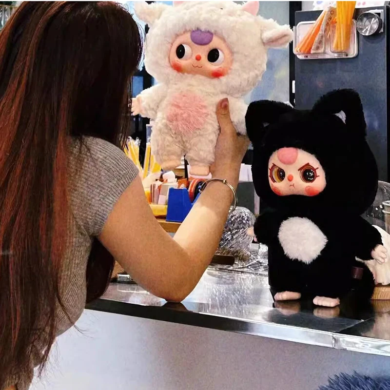 Neue echte Blind Box Baby drei 400 % Serie Plüsch Mystery Box trendige Spielzeug Ornament süße Vinyl Puppe Mystery Box Kinder Geschenk