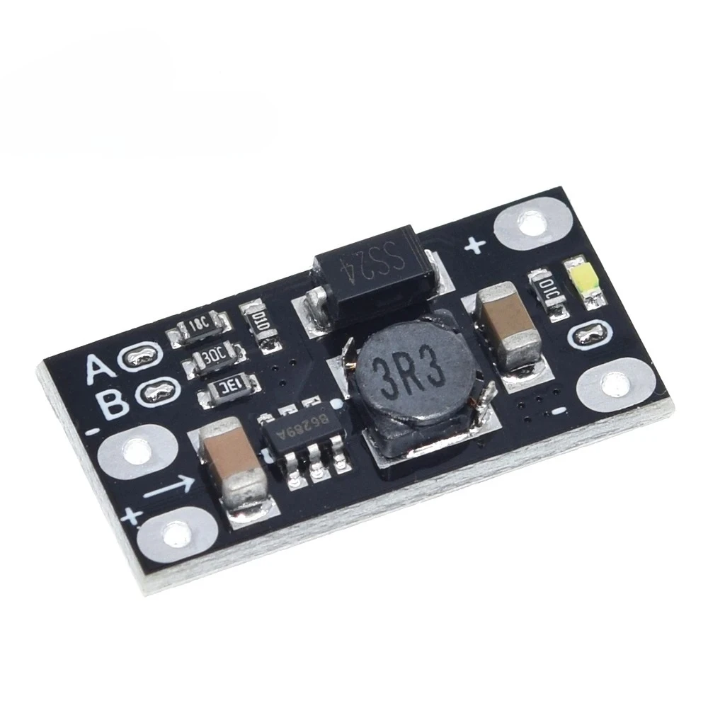 1/5/10pcs 1.5A Multi-function Mini Boost Module Step Up Board 5V 8V 9V 12V LED Indicator Diy Voltage Module 3.7V lithium battery