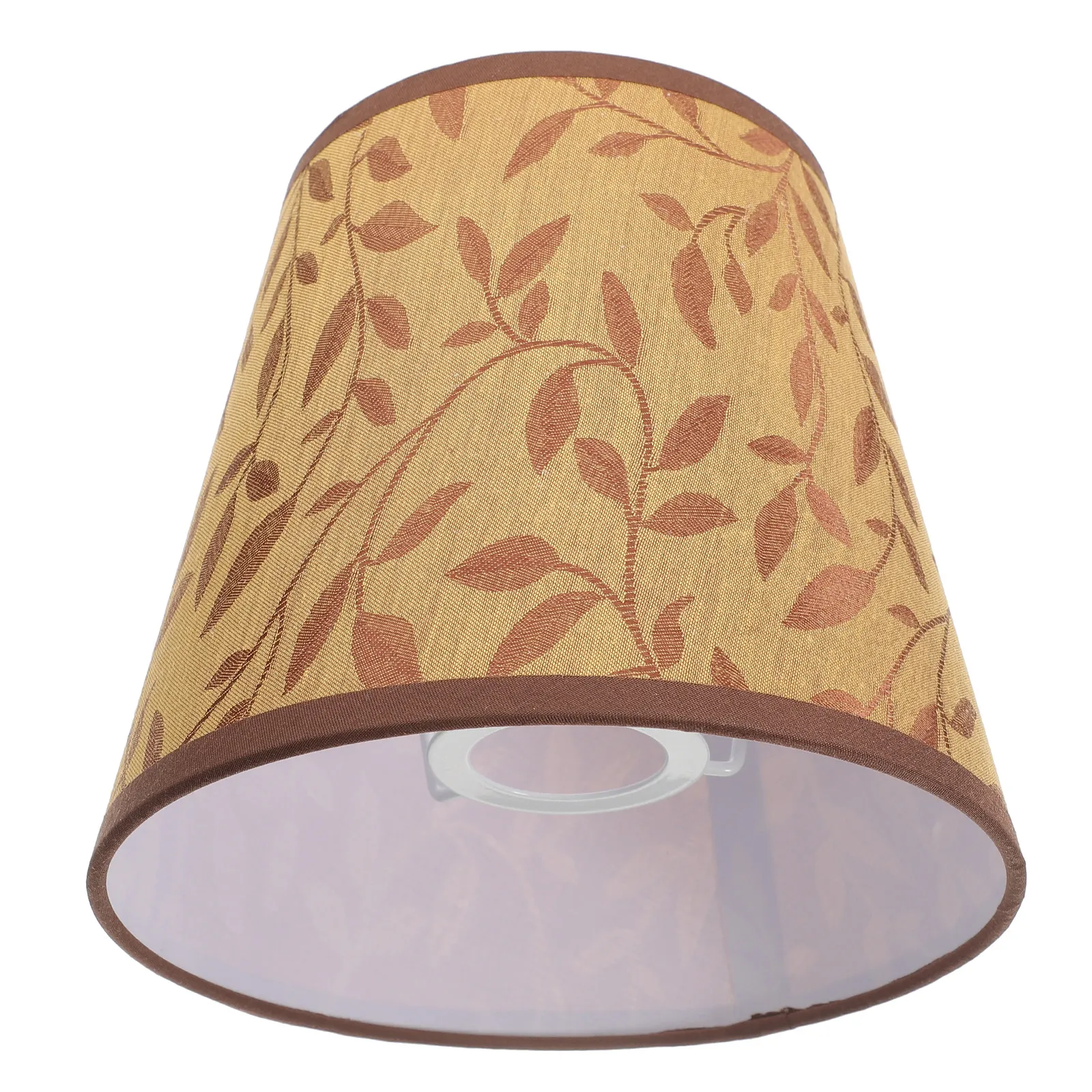 

Barrel Lampshade in Stylish Willow Print Cloth Material for Pendant Desk Wall Lamp Warm Ambient Light Cover Indoor Use