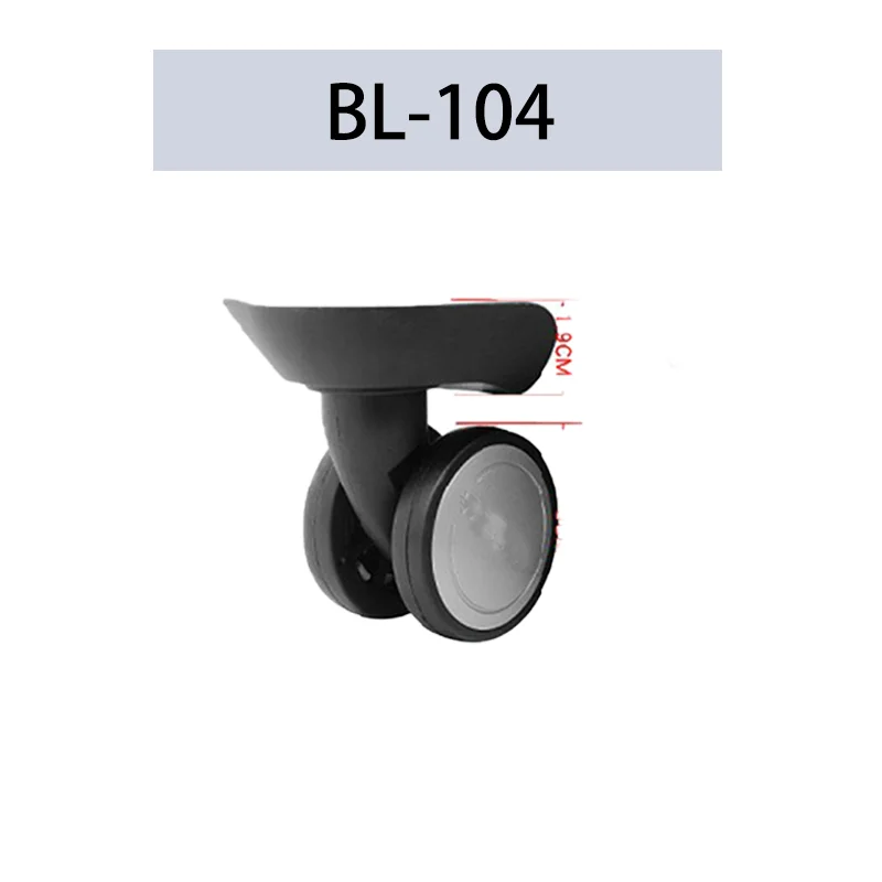 For BEN LUN-104 Silent 360°Spinning Luggage Wheel Replacement - 2PCS/4PCS 5CM PU Roller Noiseless For Smooth Rolling Of Luggage