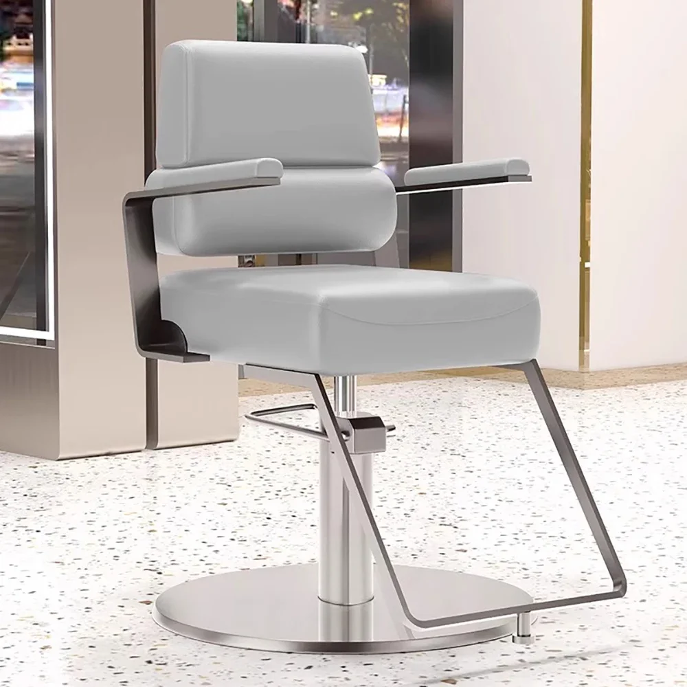 Comfortable Aesthetic Barber Chair Modern Trendy Luxury Simple Hairdresser Chair Delicacy Salon Kapperstoel Hair Furniture