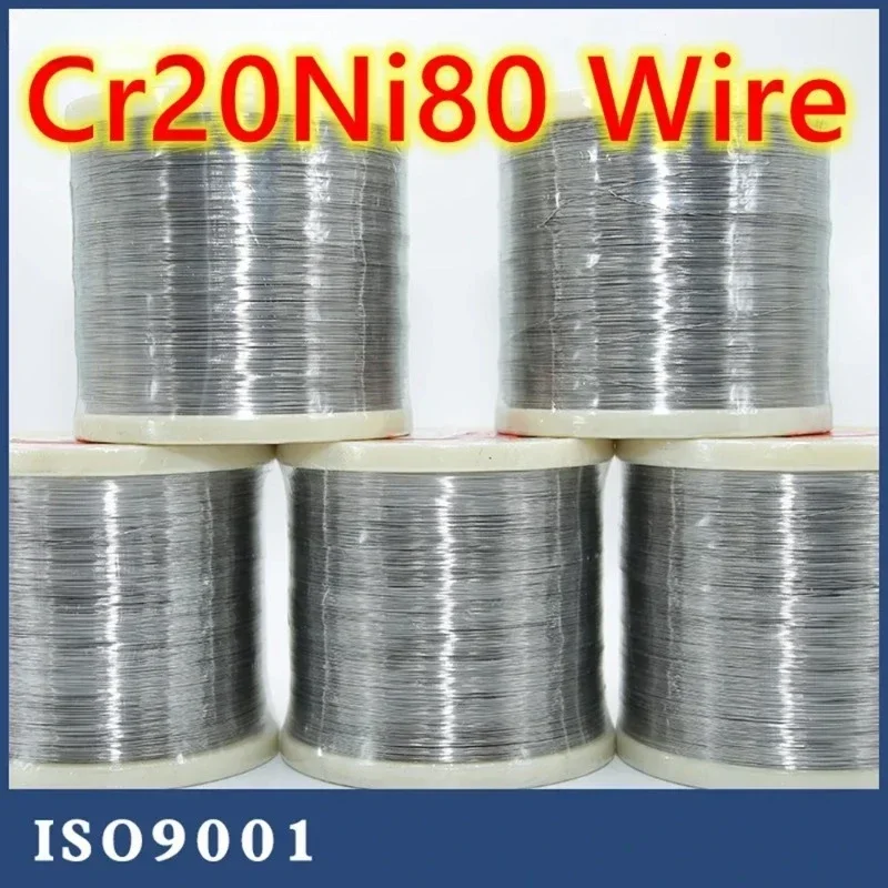 Westcreek 1 Roll 1kg Cutting Foam Resistance Wires Cr20ni80 Heating Wire 0.1mm-4.0mm Nichrome Wire Industry Supplies