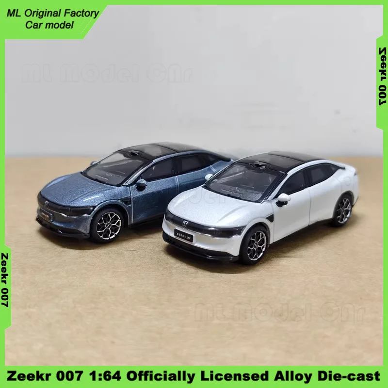 

Zeekr 007 1:64 Officially Licensed Alloy Die-cast Model, Geely Detailed Miniature Car Replica for Collectors & Display