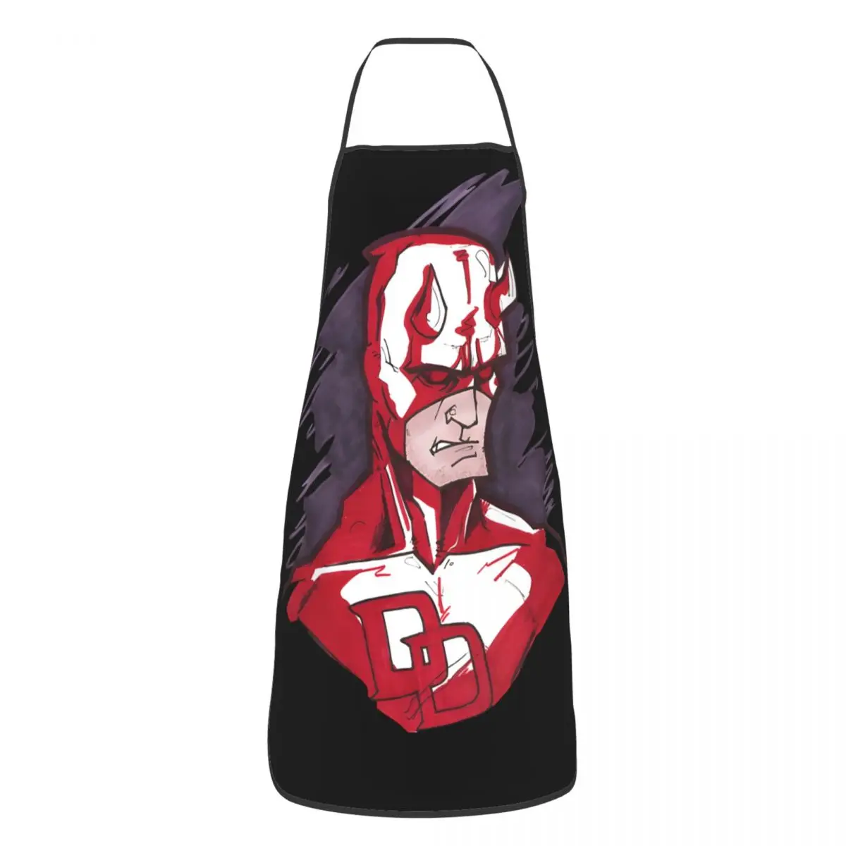 Funny Fight Apron Men Women Unisex Kitchen Chef Marvel Daredevil Tablier Cuisine Cooking Baking Painting