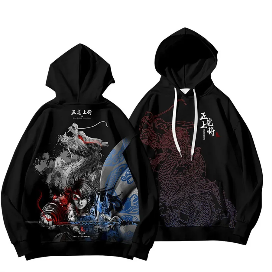 

Invincible Demon 3D Print Oversized Hoodie Women Men Graphic Sweatshirt Pullover Hooded Jacket Chinese Traditional Clothes