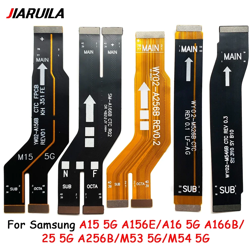 

Разъем материнской платы, гибкий кабель для Samsung A15 A16 A25 M53 5G A156E A166B A256B, разъем ЖК-дисплея, детали гибкого кабеля