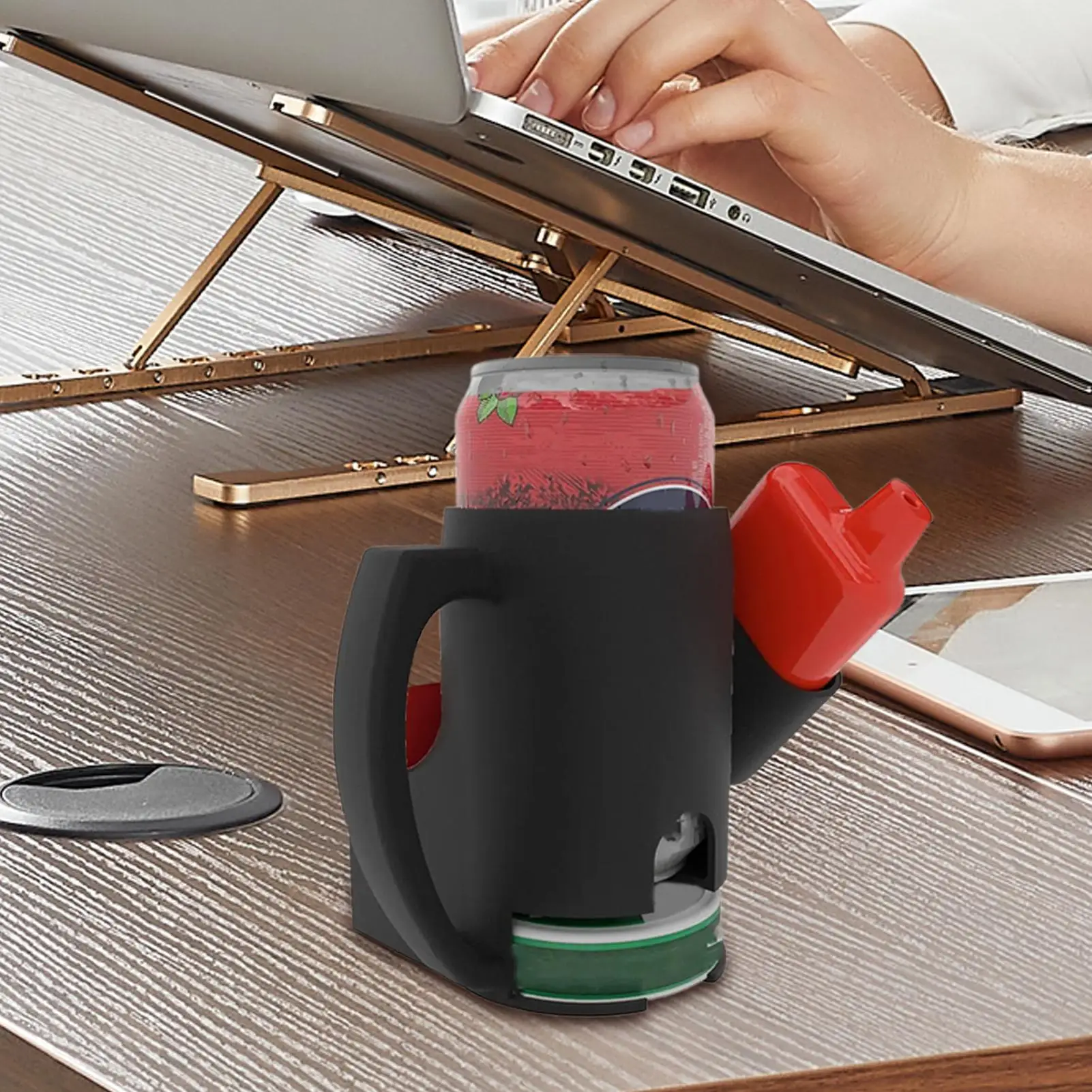 

3D Printed Multi-purpose Handle Storage Cup Holder Reusable Beverage Holder For Storing Beer And Beverages Kitchen Storage