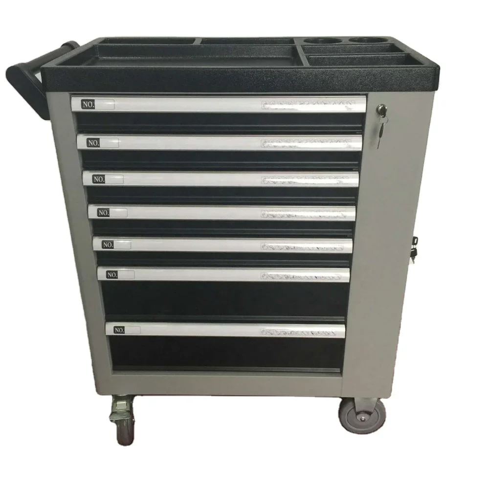 

Factory direct supply carbon steel material 7 drawer tool trolley tool cheset tool cabinet