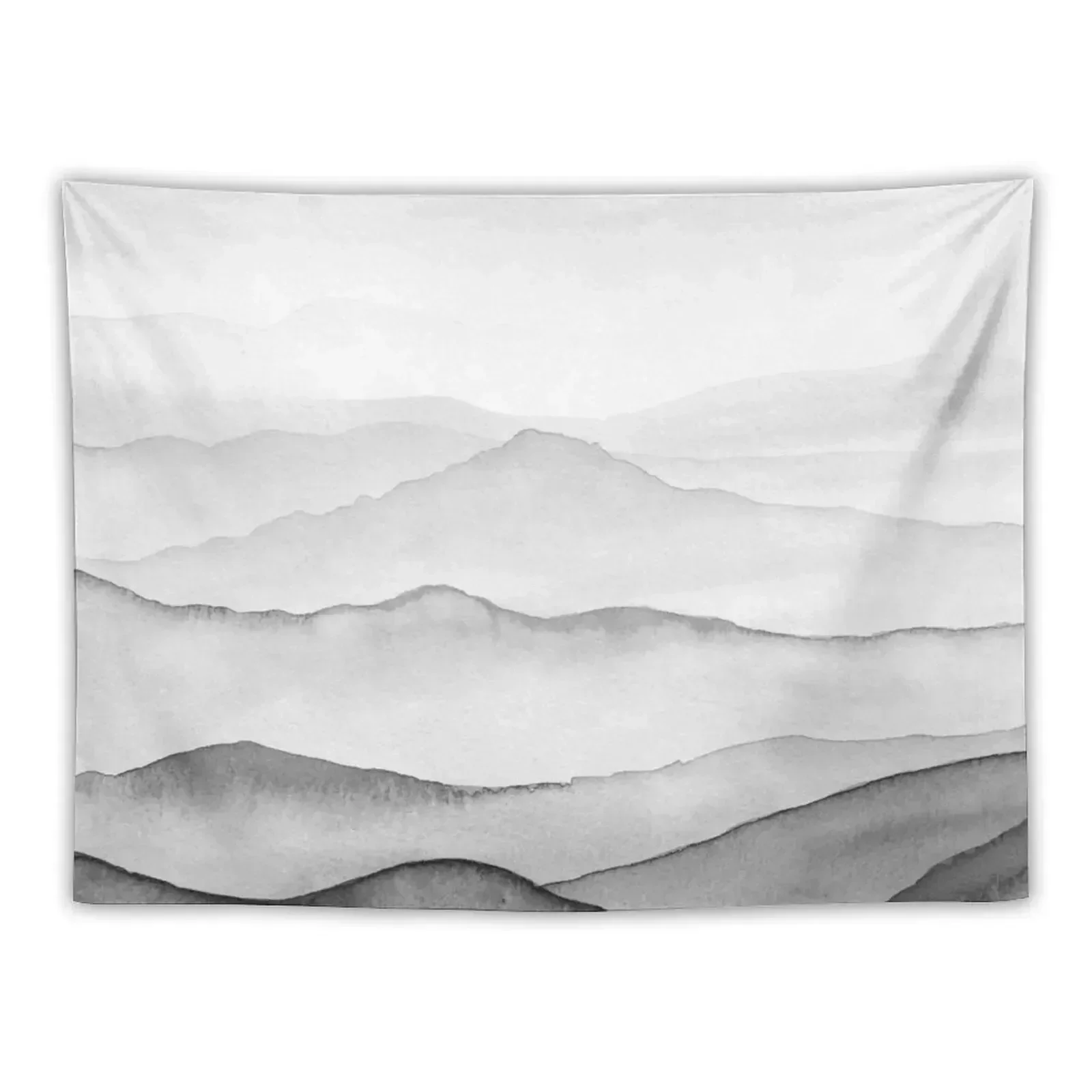 

Black Mountains Tapestry Home Decorations Mushroom Tapestry