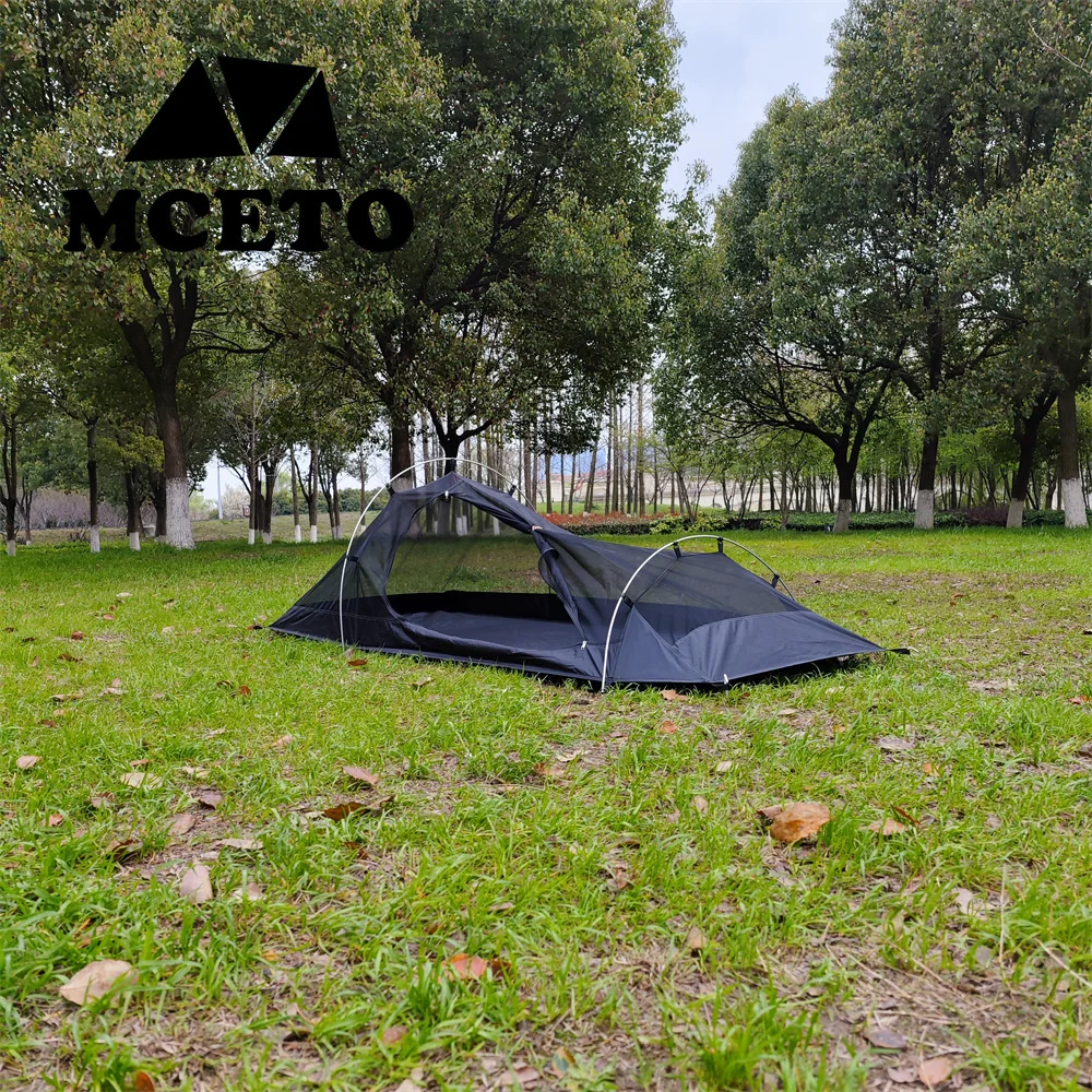 Imagem -04 - Ultra Leve Barraca de Acampamento Impermeável Tenda Mochila Portátil Caminhadas ao ar Livre Túnel Cama de Acampamento Pessoa Novo