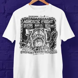 Agnostic Front Gig Flyer Camiseta unisex Softstyle