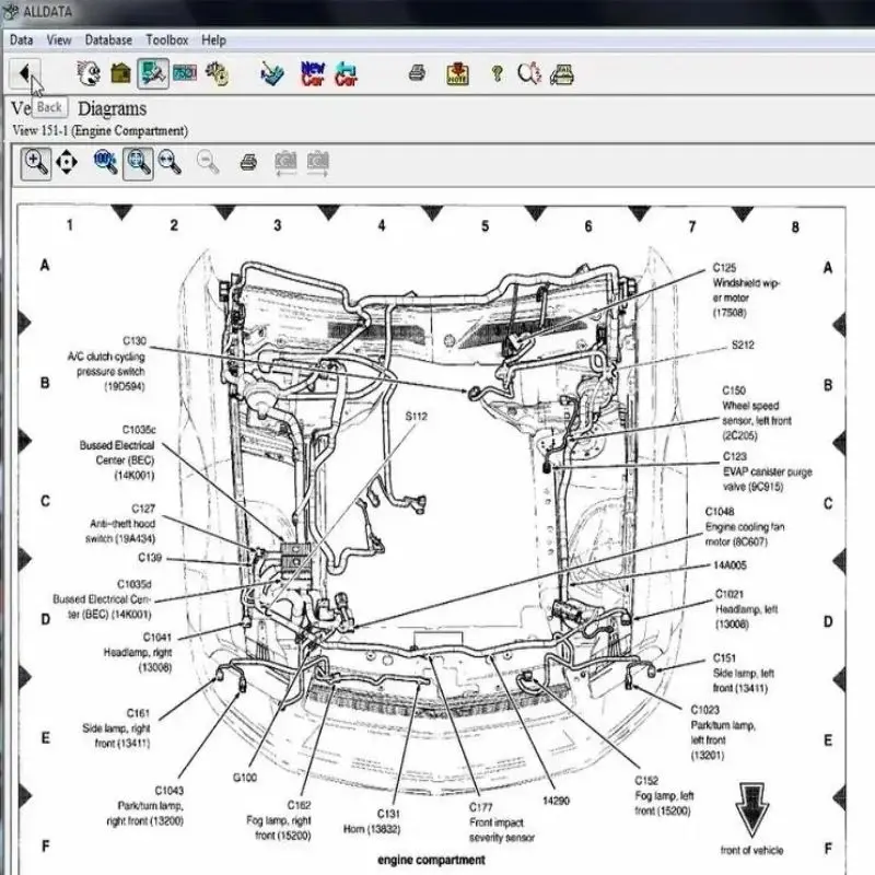 alldata repair latest version 2023 offline alldata 10.53 software auto repair alldata software All data car software with Wiring