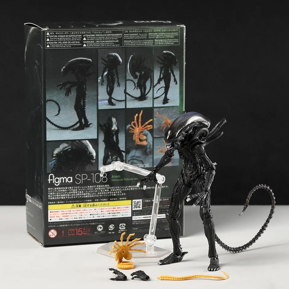 figma SP-108 Alien Big Chap Action Figure Collection Horror Toy
