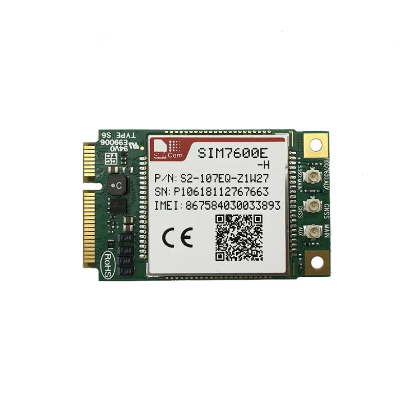 SIMCom SIM7600E-H/SIM7600A-H/SIM7600SA-H/SIM7600G-H/SIM7600JC-H/SIM7600NA-H MINI PCIE CAT4 Module 100% New Original