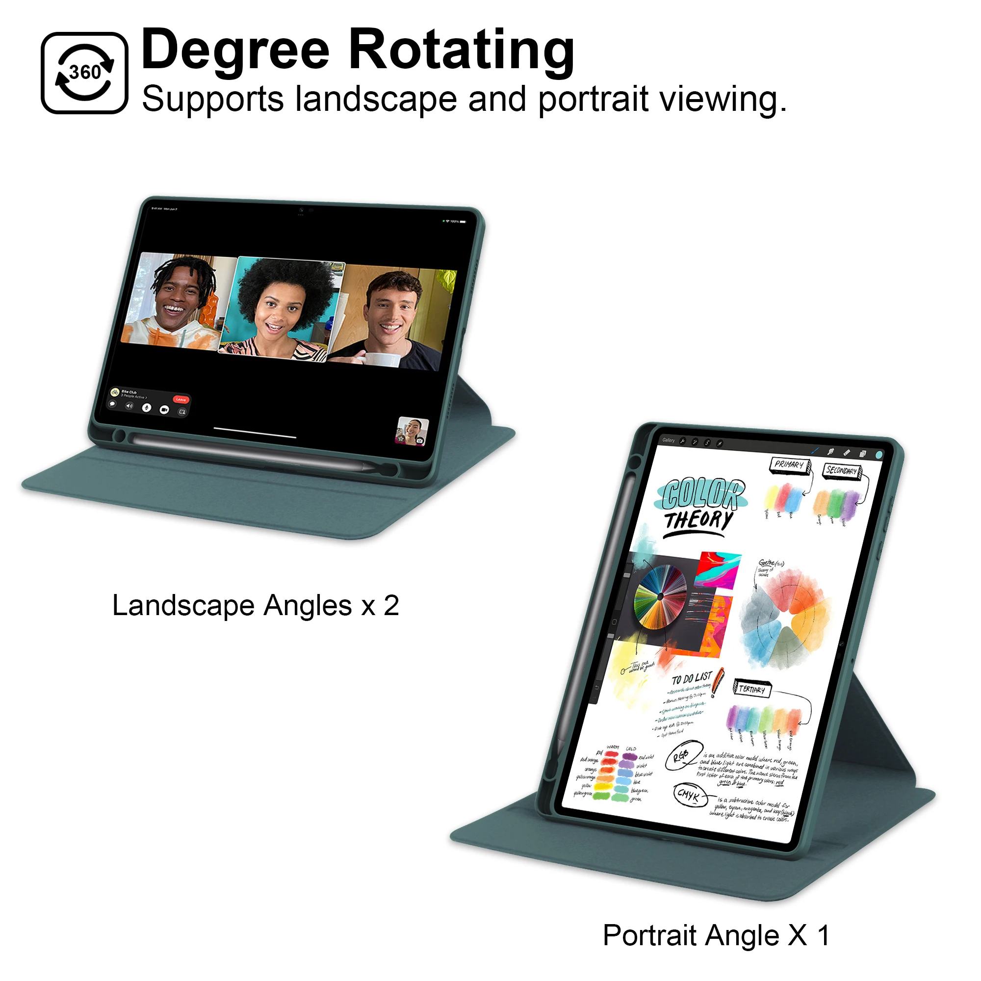 360 Rotatable Case For Huawei Honor Pad X8a 2024 11 inch Model NDL-W09 Stand Cover Shockproof With Pen Slot Precise Cutouts Capa