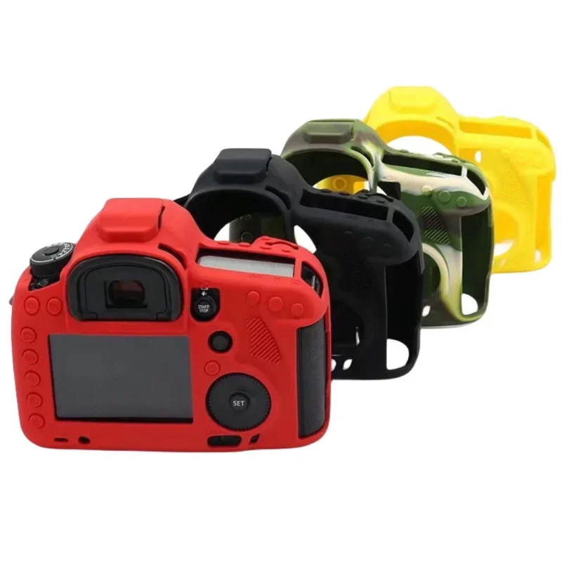 Silicone Armor Skin Case For Canon EOS 5D Mark III 5D3 5Ds R 5Ds Camera ONLY 5DIII Body Cover Protector