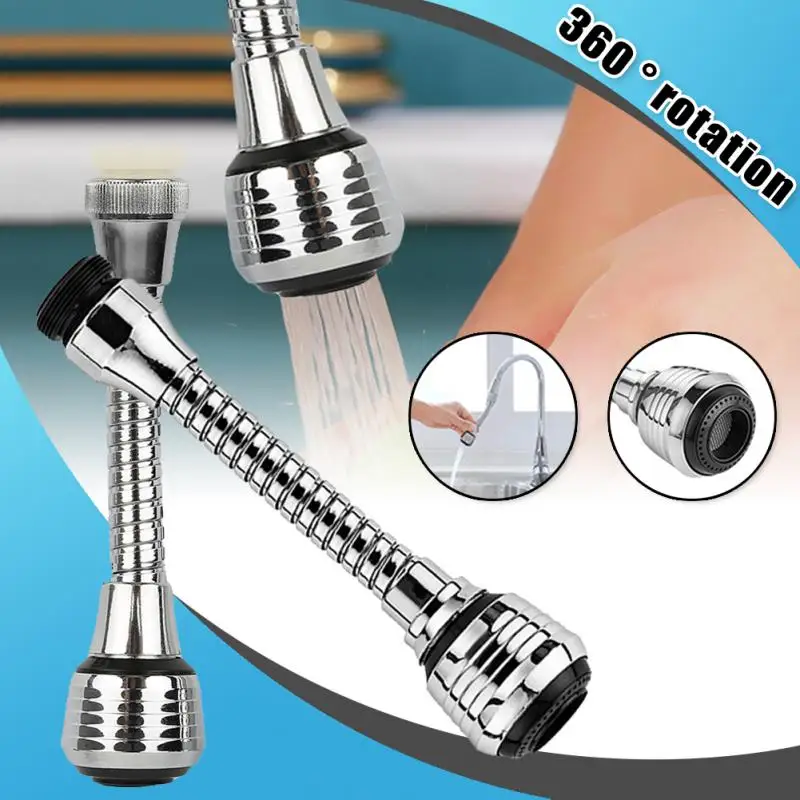 Water Saving Tap 360Rotate High Pressure Faucet Nozzlee Adapter Water Tap Diffuser Aerator Filter Converter Bathroom Accessories